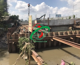 Cho Thuê thép cọc cừ larsen IV, III chiều dài 6m->12m/cây giá cho thuê 550đ