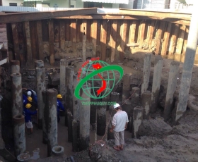 Cho Thuê thép cọc cừ larsen IV, III chiều dài 6m->12m/cây giá cho thuê 550đ