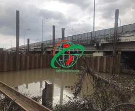 Cho Thuê thép cọc cừ larsen IV, III chiều dài 6m->12m/cây giá cho thuê 550đ