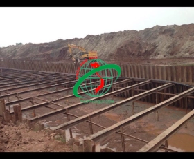 Cho Thuê thép cọc cừ larsen IV, III chiều dài 6m->12m/cây giá cho thuê 550đ