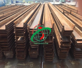 Mua bán thép cọc cừ larsen chiều dài từ 6m->12m/cây