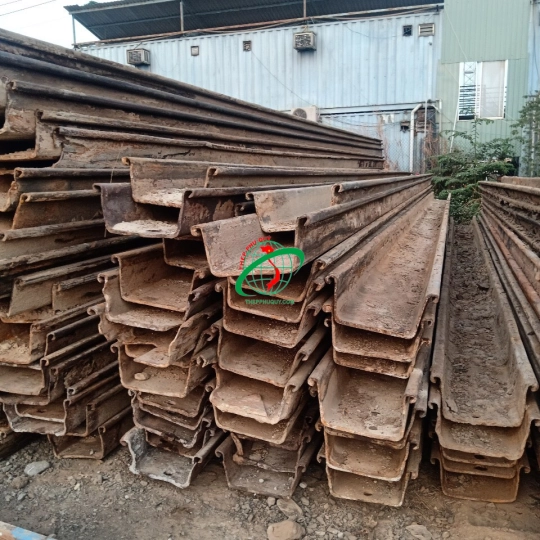 Mua bán cho thuê thép cừ Larsen, nhận thi công đóng nhổ
