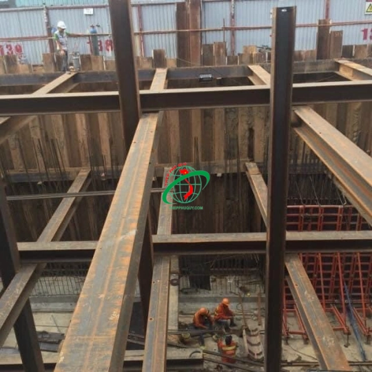 THUÊ THÉP HÌNH THÉP CỌC CỪ LARSEN THÉP TẤM